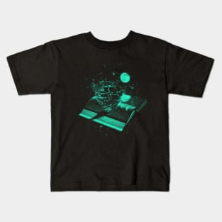 Crossing the Rough Sea of Knowledge Kids T-Shirt